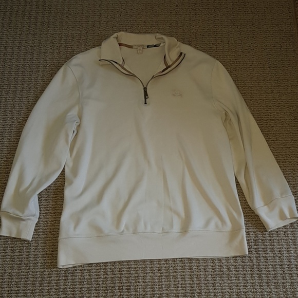 Burberry Other - Burberry brit quarter zipper 100% cotton sweater